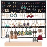 Support de boucle d'oreille pr�sentoir � 3 niveaux support de clou d'oreille organisateur de bijoux support ...