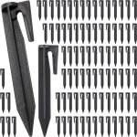 Support de c�ble 100xr piquets de terre crochet pour robot de tonte clous de terre c�ble de d�limitation ...