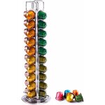 Support capsules nespresso, porte dosette capsules nespresso caf rotatif 360 degrs, distributeur de ...