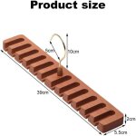 Support de ceinture, porte - cravates, crochet de ceinture en bois, organisateur de ceinture, avec 12 ... Support de ceinture, porte - cravates, crochet de ceinture en bois, organisateur de ceinture, avec 12 ...