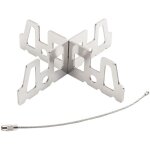 Support croisé inox de casserole poêle bouilloire popote accessoire pour réchaud de camping réchaud de ... Support croisé inox de casserole poêle bouilloire popote accessoire pour réchaud de camping réchaud de ...