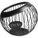 Support de dosettes de caf� grande capacit� pour capsules d'expresso pour comptoir, bar, panier de rangement ...