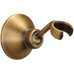 Support de douche r�tro pour douchette � main r�glable en laiton massif, bronze, support de douche, support ...