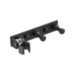 Universel support douchette avec 2 crochet, support douche mural en alliage d'aluminium rglable, fixation ...