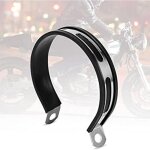 Support d'�chappement, collier de serrage pour silencieux d'�chappement de moto, support de silencieux ...
