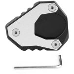 Support d'extension d'agrandisseur de support lat�ral de b�quille cnc de moto pour kawasaki versys / ...