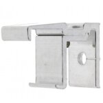 Cyclingcolors - support de face avec d�port de 30mm pour tringle � rideau 24x16mm en aluminium poli fen�tre ...