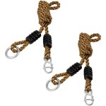 Support et fixation pour hamaclot de 2 cordes de balanoire rglables 1. 8m cordes extension pour balanoire ...
