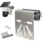 Support de goutti�re en acier inoxydable pour eufy security solocam s340, support de cam�ra de s�curit� ...