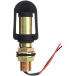 Support gyrophare pour tracteur 12v - din p�les diam�tre 24 mm - avec 150mm c�ble pr� - c�bl� et capuchon ...