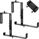 Support pour jardini�re couleur anthracite - support de bac � fleurs robuste et r�glable en largeur - ...