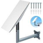 Support , kit de montage pour kit internet starlink satellite, support mural long sur poteau de toit ...