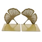 Support de livre en forme de l en forme de feuille de ginkgo, support de livre pliable en m�tal, support ...