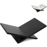 Support livre ouvert bois ? chevalet table basse ? coran / bible / recettes ? noir