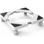 Support de machine � laver base pour frigo lave - linge s�che - linge r�glable en longueur 50cm - 66cm ...