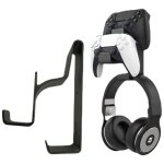 Support pour manette de jeu, support double pour manette de jeu et casque audio, compatible avec xbox ...