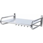 Support de micro - ondes mural en acier inoxydable Étagère de cuisine organisateur de cuisine avec 6 ... Support de micro - ondes mural en acier inoxydable Étagère de cuisine organisateur de cuisine avec 6 ...