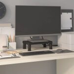 Maisonchic - support de moniteur, réhausseur d'écran, rangement de bureau noir 38x24x10, 5 cm ola7274 ... Maisonchic - support de moniteur, réhausseur d'écran, rangement de bureau noir 38x24x10, 5 cm ola7274 ...