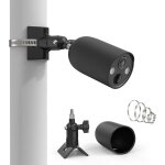 Support de montage sur poteau pour cam�ra ext�rieure tp - link tapo c425, support de m�t r�glable avec ...