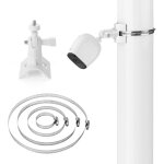 Support mural pour cam�ra avec vis 1 / 4 , orientable � 360�, compatible avec les cam�ras ring camera ...