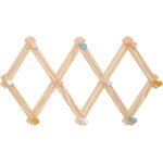 Portemanteau en bois avec 10 crochets, dimensions 50x29 cm ? atmosphera créateur d'intérieur Portemanteau en bois avec 10 crochets, dimensions 50x29 cm ? atmosphera créateur d'intérieur