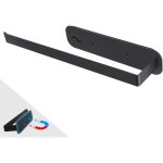 Support mural magn�tique en inox pour rouleaux d?essuie - tout, forte adh�rence, noir, pour r�frig�rateur, ...