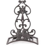 Support mural pour tuyau d'arrosage, support mural en fonte robuste pour tuyau d'arrosage, joli rangement ...