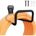 Support mural pour tuyau d'arrosage, support de tuyau d'arrosage robuste pour l'ext�rieur, enrouleurs ...