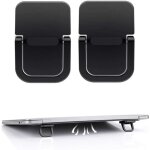 Support pour ordinateur portable, lot de 2 mini support autocollant, rehausseur de clavier portable pliable ...