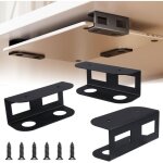 Support pour ordinateur portable sous le bureau, supports multifonctions sous le bureau pour ordinateur ...