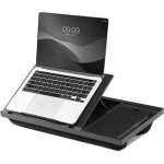 Support ordinateur portable - table pc pour lit et bureau - accessoire ordi portable ergonomique pour ...