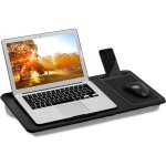 Relaxdays - support pour ordinateur portable, avec tapis de souris, h x l x p : 5, 5 x 58 x 30, 5 cm, ... Relaxdays - support pour ordinateur portable, avec tapis de souris, h x l x p : 5, 5 x 58 x 30, 5 cm, ...