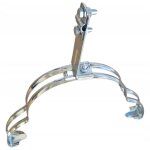 Support de parafoudre pour tuile fa�ti�re monza plus piemont, support de parafoudre fi 8 - 10 mm