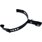 Support de paratonnerre pour tuile fa�ti�re, rev�tement par poudre ral9005 (noir)