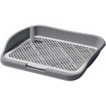 Support de pipi de toilette pour chien, plateau de pot pour chien, grilles d'entra�nement, plateau � ...