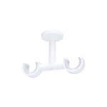 Support plafond blanc mat double d20 / 20 l62mm - inventiv Support plafond blanc mat double d20 / 20 l62mm - inventiv