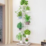 Support � plantes � 7 niveaux, �tag�re pour pots de fleurs multiples, �tag�re d'angle pour plantes, pour ...