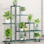 Support de plantes, support de fleurs, escalier de plantes multicouche haut, support de fleurs pour l'ext�rieu ...