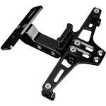 Support de plaque d'immatriculation de moto avec lumires led support de plaque d'immatriculation en ...