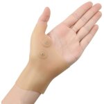 Support de poignet de pouce (paquet de 2), gant sans doigts en gel élastique pour soulager la douleur, ... Support de poignet de pouce (paquet de 2), gant sans doigts en gel élastique pour soulager la douleur, ...