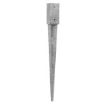 Wovar - support pointu pour poteau 7. 1 x 7. 1 x 75 cm - par pièce Wovar - support pointu pour poteau 7. 1 x 7. 1 x 75 cm - par pièce