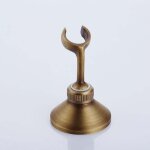 Support de pommeau de douche mural en laiton antique galvanoplastie support de base si�ge fixe accessoire ...