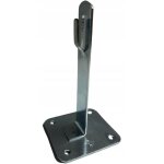 Support de protection contre la foudre de toit avec plaque h - 130 mm. zz