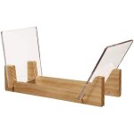 Support de rangement pour disques vinyles - en bois - empilable - moderne