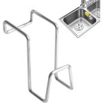 Support de rangement d'�ponge pour �vier, support de stockage pour �ponge sur �vier double bac organisateur ...