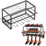 Support de rangement pour outils de perceuse �lectrique sans fil, mural, support pour forets, support ...