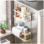 Support de rangement pour r�frig�rateur et cuisine, support de rangement pour condiments de cuisine, ...