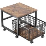 Support de rfrigrateur sur roulettes - mini support de rfrigrateur avec panier de rangement extensible ...