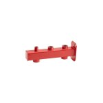 Support rouge pour vase expansion chauffage - arcanaute Support rouge pour vase expansion chauffage - arcanaute