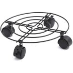 Support  roulettes pour pot de fleur chrome i porte plante pour l'intrieur, chrome i support roulant ...